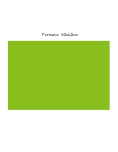 FOGLIO CARTA GOMMA EVA FOAM VERDE CHIARO 40 X 60