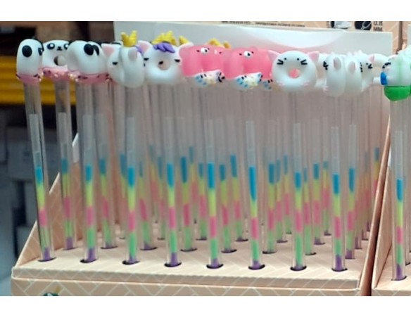 Penna Gel Multicolore marshmallow