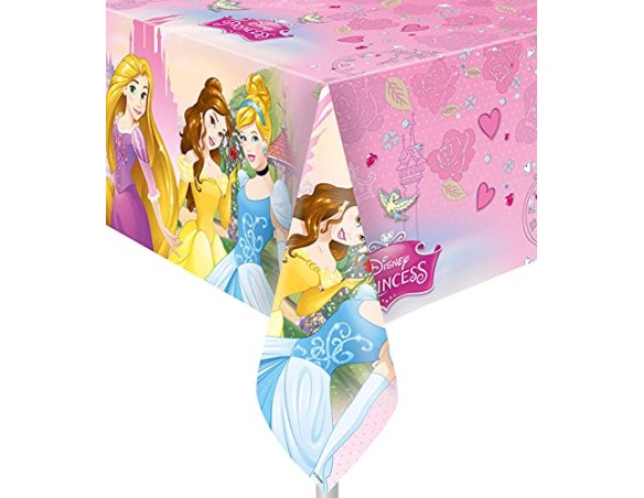 TOVAGLIA PRINCESS PRINCIPESSE 120X180 BAMBINA BIMBA COMPLEANNO FEMMINUCCIA