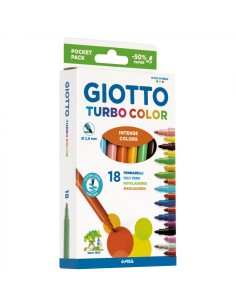 PENNARELLI COLORI SPIRITO GIOTTO TURBO COLOR SCATOLA 18...