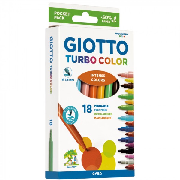 PENNARELLI COLORI SPIRITO GIOTTO TURBO COLOR...