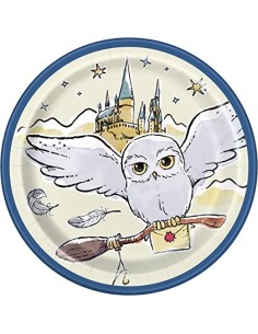 Piatti 18 cm 8 pz Harry Potter FESTA FESTIVO COMPLEANNO...