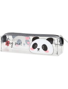 Legami - Pencil Case, Astuccio Trasparente, 19,5x5,5 cm,...
