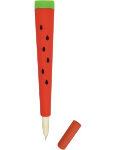 Legami - Penna Gel, Watermelon Pen, 2x14,8 cm, Inchiostro...