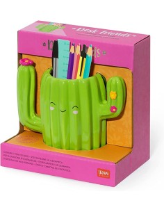 Legami - Portapenne in Ceramica, Desk Friends, 12,5 x 7,5...