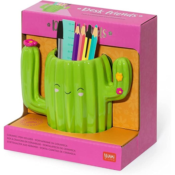 Legami - Portapenne in Ceramica, Desk Friends,...