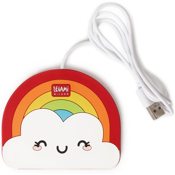 Legami - Scalda Tazza Usb,Arcobaleno Mantiene...