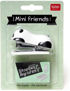 Legami Mini Cucitrice, Mini Friends Panda, 3x3 2