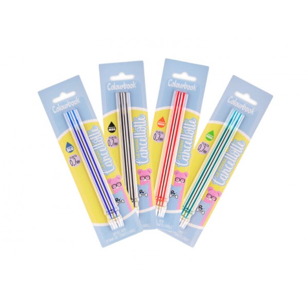 Refill penne gel cancellabili Cancellotte - blu...
