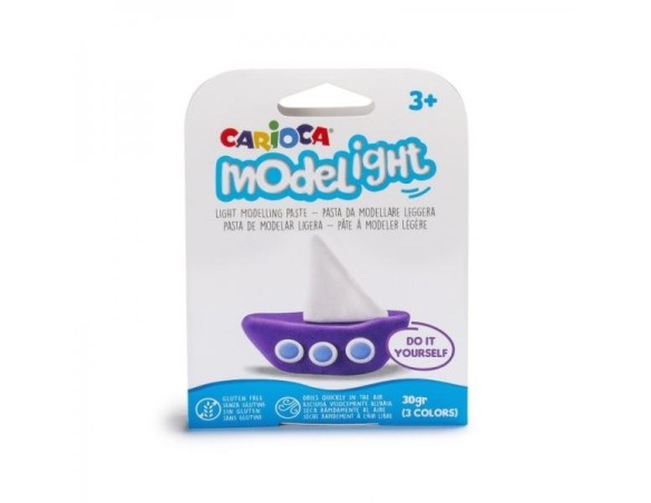 PASTA PER MODELLARE LEGGERA CARICA 30gr BARCA