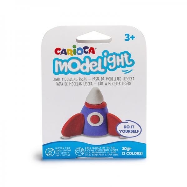 PASTA PER MODELLARE LEGGERA CARICA 30gr RAZZO