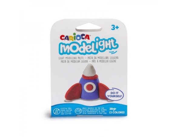 PASTA PER MODELLARE LEGGERA CARICA 30gr RAZZO