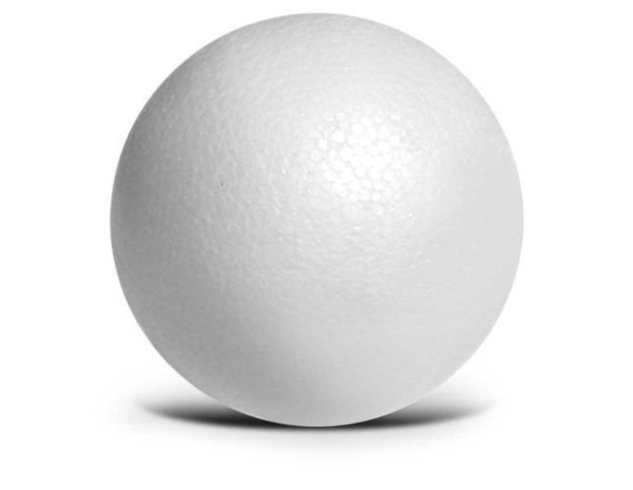 SFERA PALLINA IN POLISTIROLO ESPANSO - DIAMETRO CM. 14 - CWR 816/140
