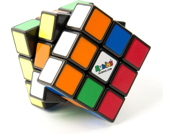 Rubik's, Spin Master, Il Cubo Rubik Classico 3X3, L'Originale, per Bambini dagli 8+, Rompicapo Professionale a cobinazione di C