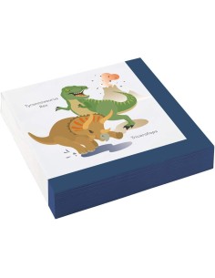 20 tovaglioli Dinosauri Felici per Feste di Compleanno...