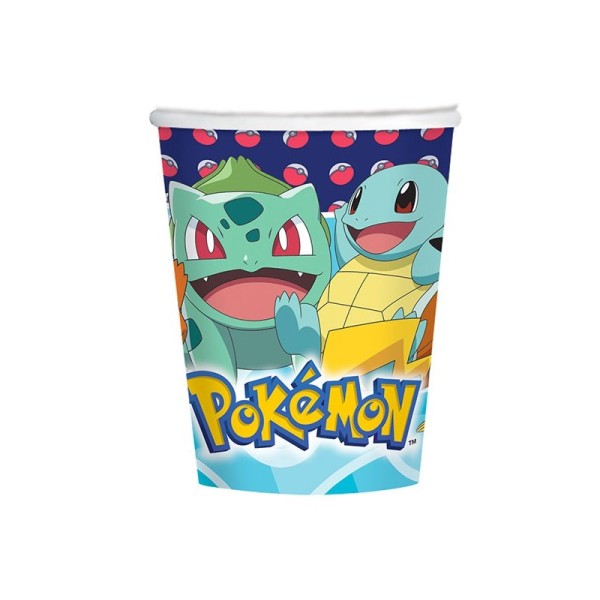 Bicchieri Pokémon Pokemon 8 Pz 250ml