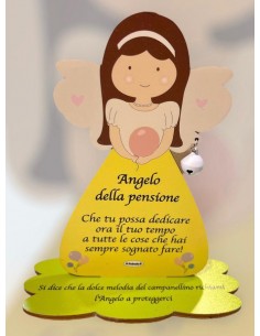 Porta Foto/Memo Angelo Della Pensione Donna Femminile In...