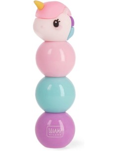 Legami Evidenziatori 3 Colori Unicorno Assortito