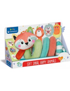 Clementoni- Soft Happy Animals-Spirale, Giocattolo... 2