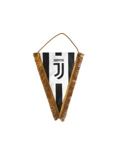 GAGLIARDETTO TRIANGOLARE GRANDE 25X35 CM RIGHE E LOGO...