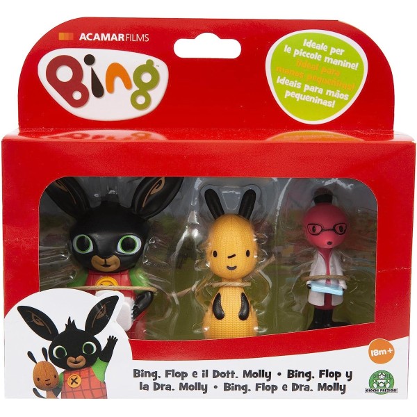 Giochi Preziosi Bing Set 3 Mini Personaggi,...