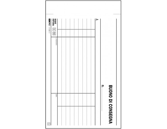 BUONO CONSEGNA E 5199 CT 10X17  33*3C