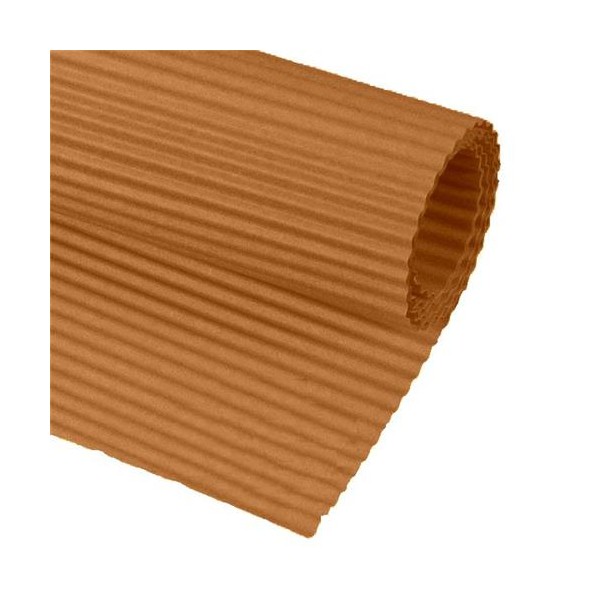 CARTONCINO ONDULATO CANNETE' CM. 50 X 70 COLORE...