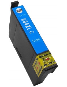 Cartuccia Epson T 604 XL Ciano Cartuccia Compatibile per...