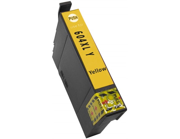 Cartuccia Epson T 604 XL Giallo Compatibile per XP-2205,3200,WF-2910,2930,2935