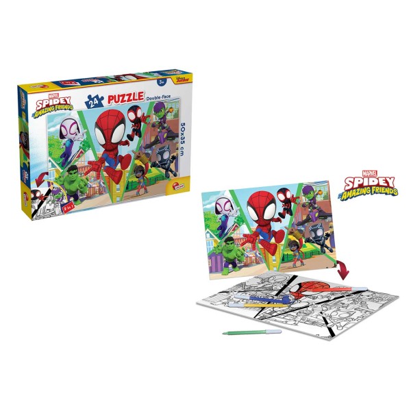 Lisciani Giochi Marvel Puzzle DF plus 24 Spidey...