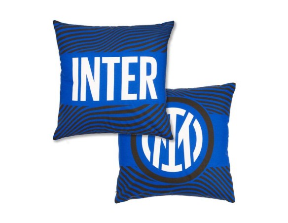 Inter | CUSCINO DA SALOTTO ARREDO INTER UFFICIALE 40X40 - NUOVO LOGO