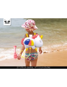 Borsetta con fucile ad acqua unicorno