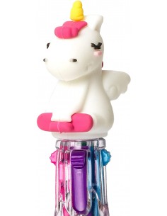 Legami - Mini Penna a Sfera 4 Colori Unicorno, Mini Magic... 2