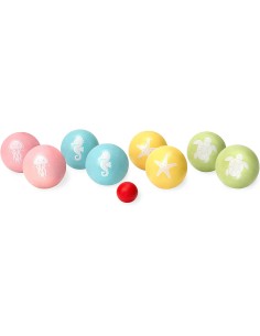 Legami ! | - Set di Bocce in Legno, BOC0001 Good Vibes...