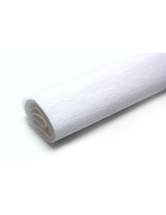 CARTA CRESPA BIANCO BIANCA 40 G 0.5  X 2.5 M