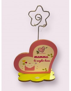 PORTAFOTO con SUPPORTO SPIRALE MAMMA -  ( Ideale per la...