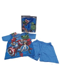 Avengers | PIGIAMA IN COTONE CORTO AVENGERS MASCHIETTO...