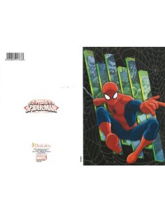 Spiderman | Biglietto auguri disney spiderman glitter