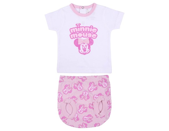 COMPLETO 2 PEZZI NEONATO TG 0-3 mesi ASS. MINNIE