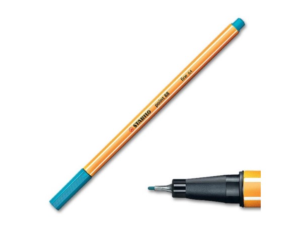 PENNA PENNARELLO STABILO PEN 88-51 TURCHESE BLU CHIARO