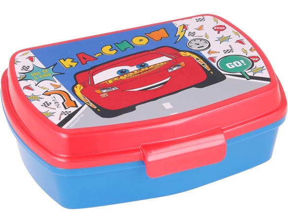 PORTAPRANZO PORTAMERENDA RETTANGOLARE BAMBINO BIMBO ASILO CARS