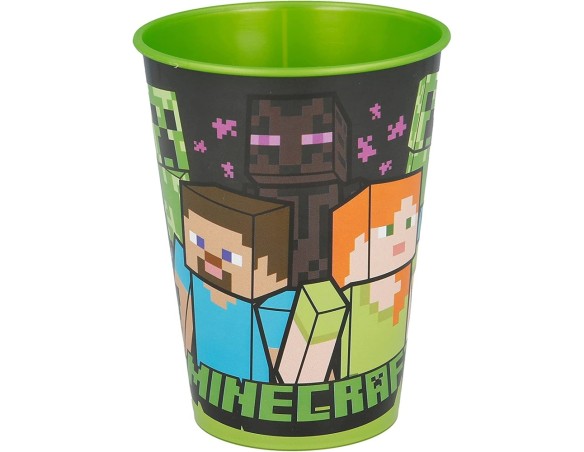 BICCHIERE ASILO MINECRAFT - 260 ml