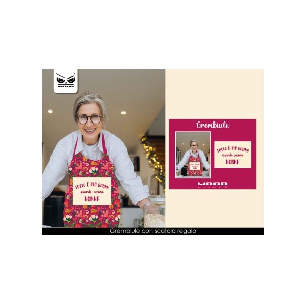 GREMBIULE tutto e' piu' buono quando cucina...
