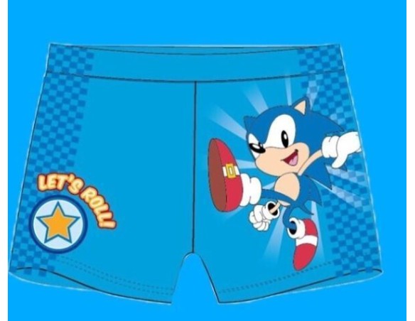 Sonic | Boxer Costume Da bagno bimbo bambino maschietto Sonic