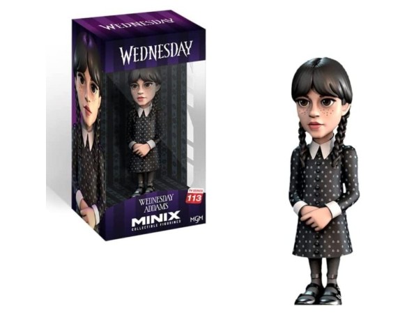 WEDNESDAY ADDAMS MERCOLEDIÌ MINIX COLLECTIBLE FIGURES TV SERIES 113 MGM