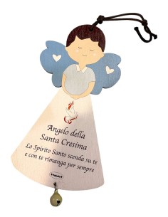 Chiama Angelo santa cresima maschile - con sonaglio