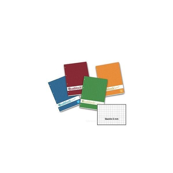 Blocco collato Quablock A4 5mm Pigna
