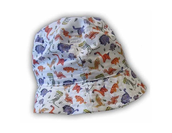 CAPPELLINO BERRETTO PESCATORA CLOCHE DINOSAURO