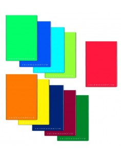 Quaderno Cartonato Topq Righe C Rigo con margine 100 Fogli 2