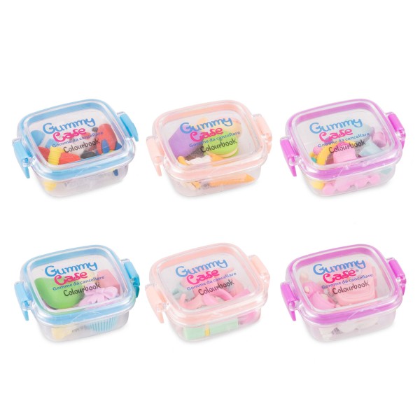 Set gomme per cancellare – Gummy Case colourbook